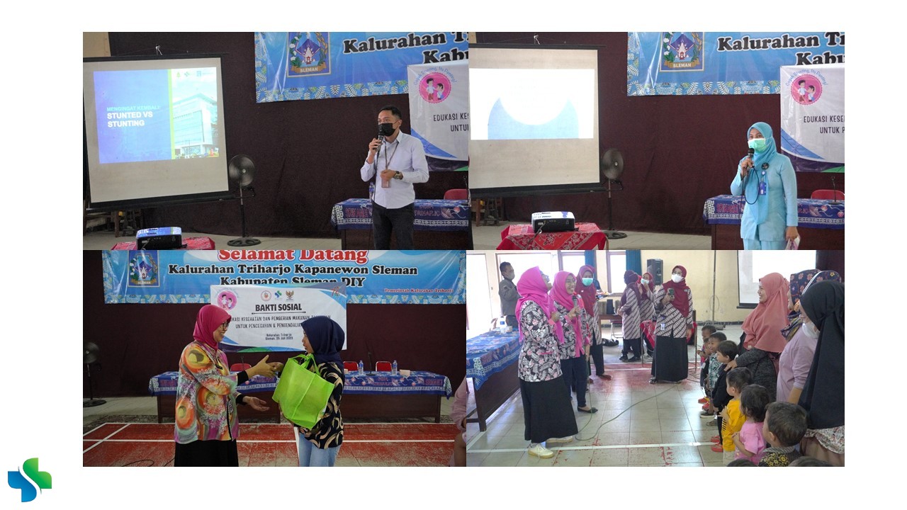 Bakti Sosial Edukasi RSUD Sleman bersama IBI Ranting RSUD Sleman di Kalurahan Triharjo Sleman